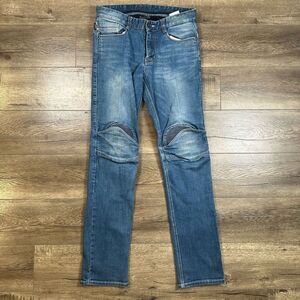Ugly Bros Mens Size 30 Shovel K Moto Jeans Blue Denim Reinforced Riding Pants